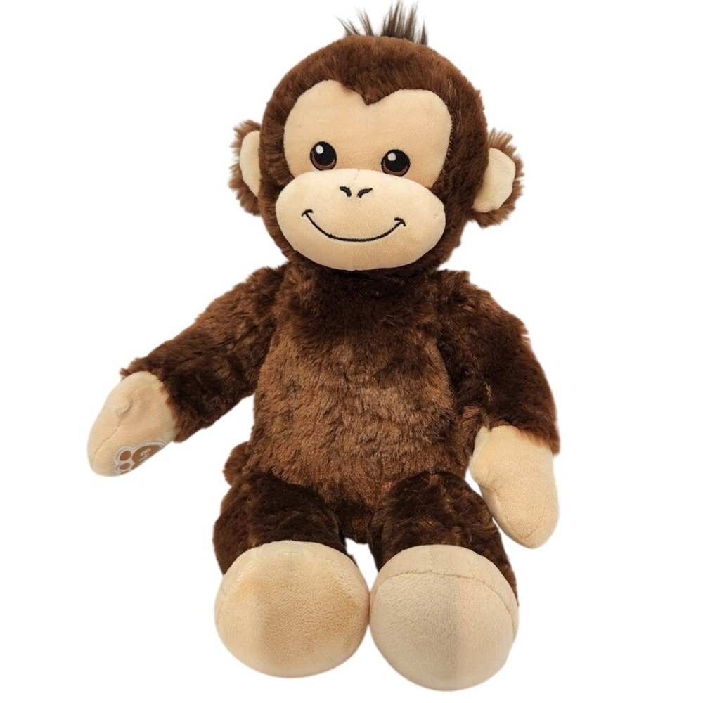 Build-A-Bear Workshop Smiley Monkey in Dark‎ Brown